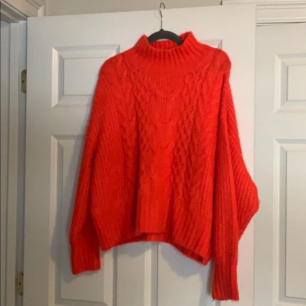 Express Neon pink sweater